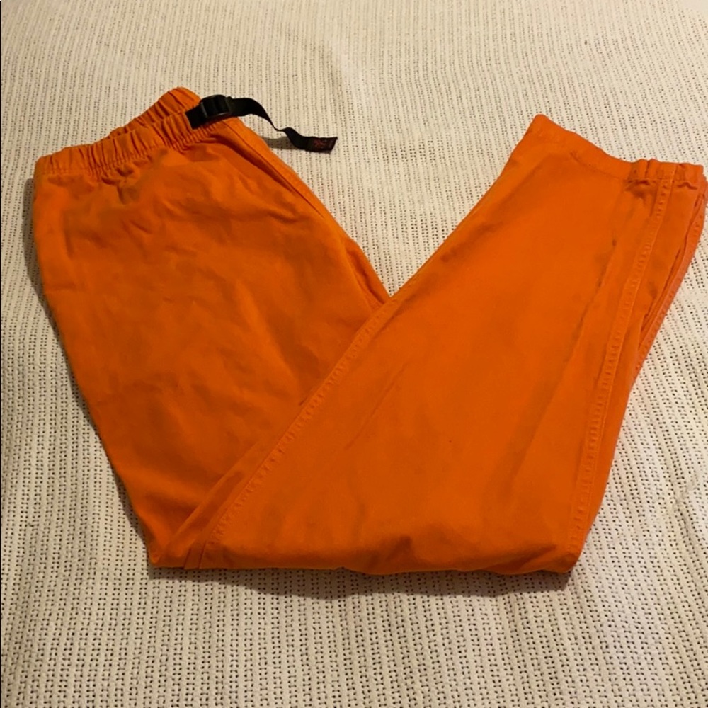NICE Pair Men’s GRAMICCI Vintage G Orange Pants